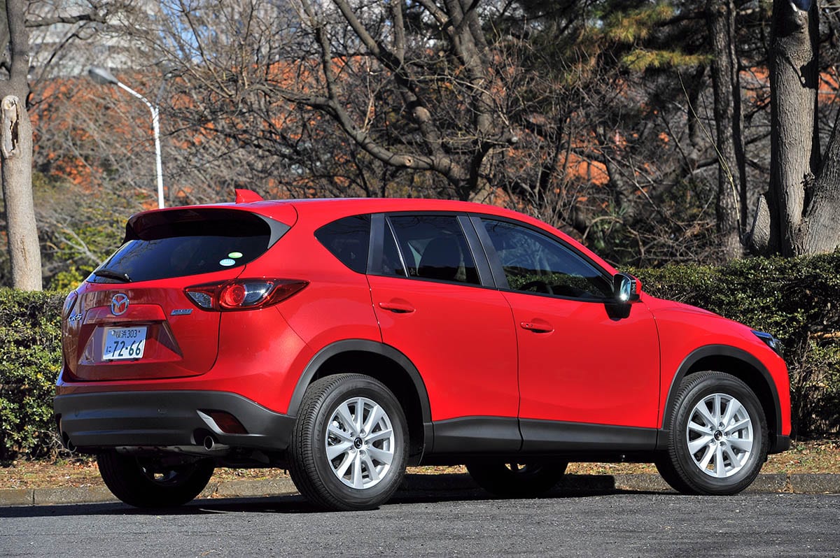 マツダ Cx 5 ガソリン車 12年2月 15年1月 中古車選びに役立つ 当時モノ 新車レビュー 試乗記 スタイルワゴン ドレスアップナビ 自動車情報サイト 新車 中古車 Carview
