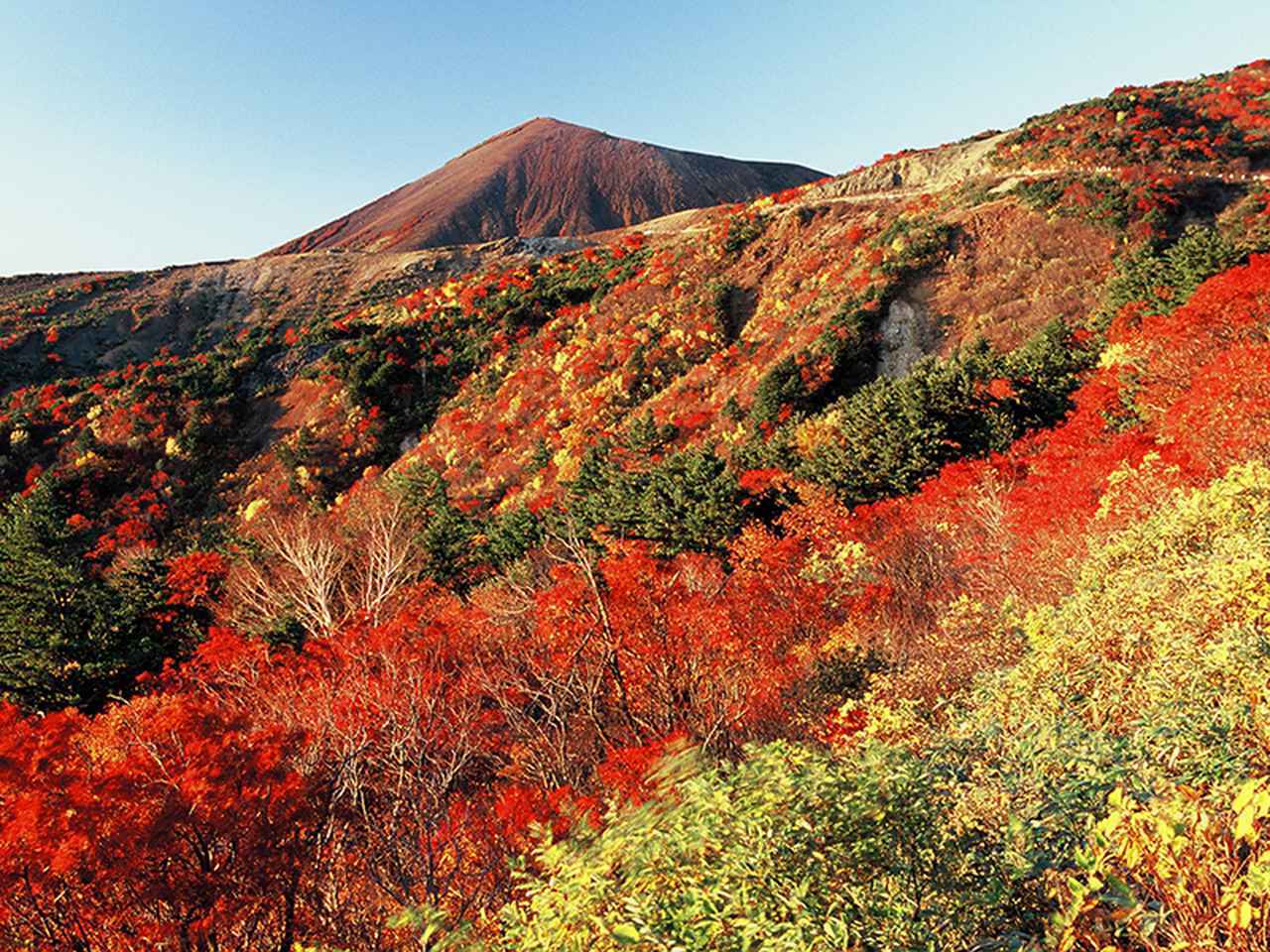 秋の紅葉ツーリングにおすすめ バイクでこそ走りたい福島 磐梯吾妻スカイライン スズキのバイク とツーリング 1 東北編 Webオートバイ 自動車情報サイト 新車 中古車 Carview