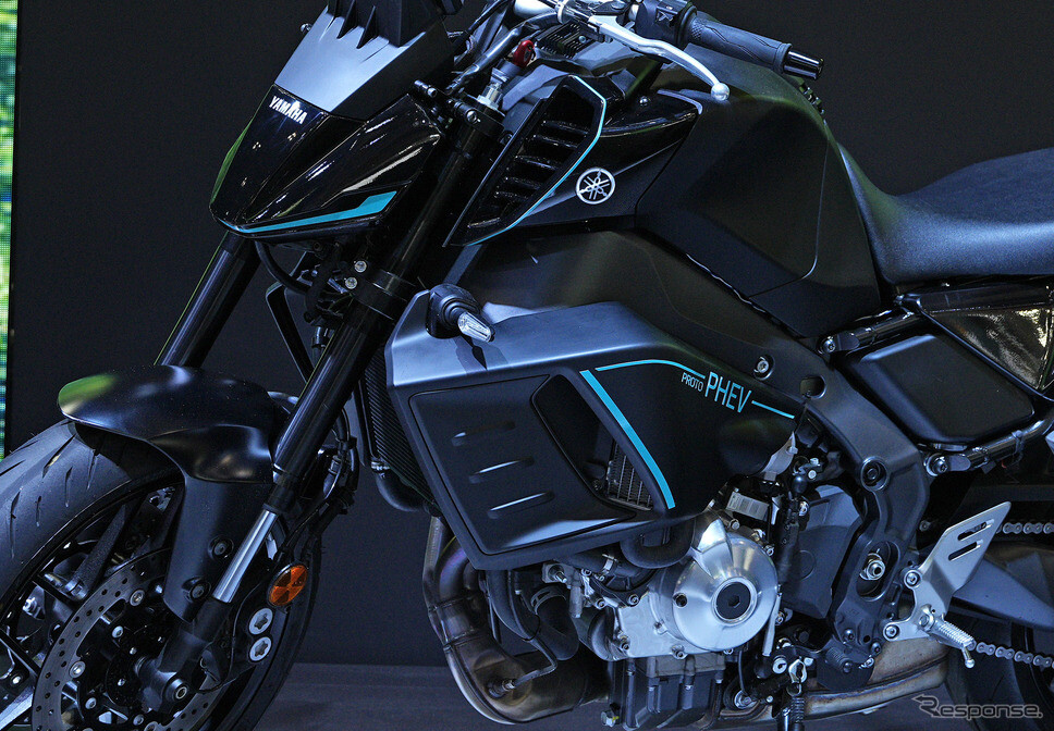 ヤマハはエンジンを諦めない！「ハイブリッドMT」の走りはどうなる？「電動R1」の可能性は…ジャパンモビリティショー2025
