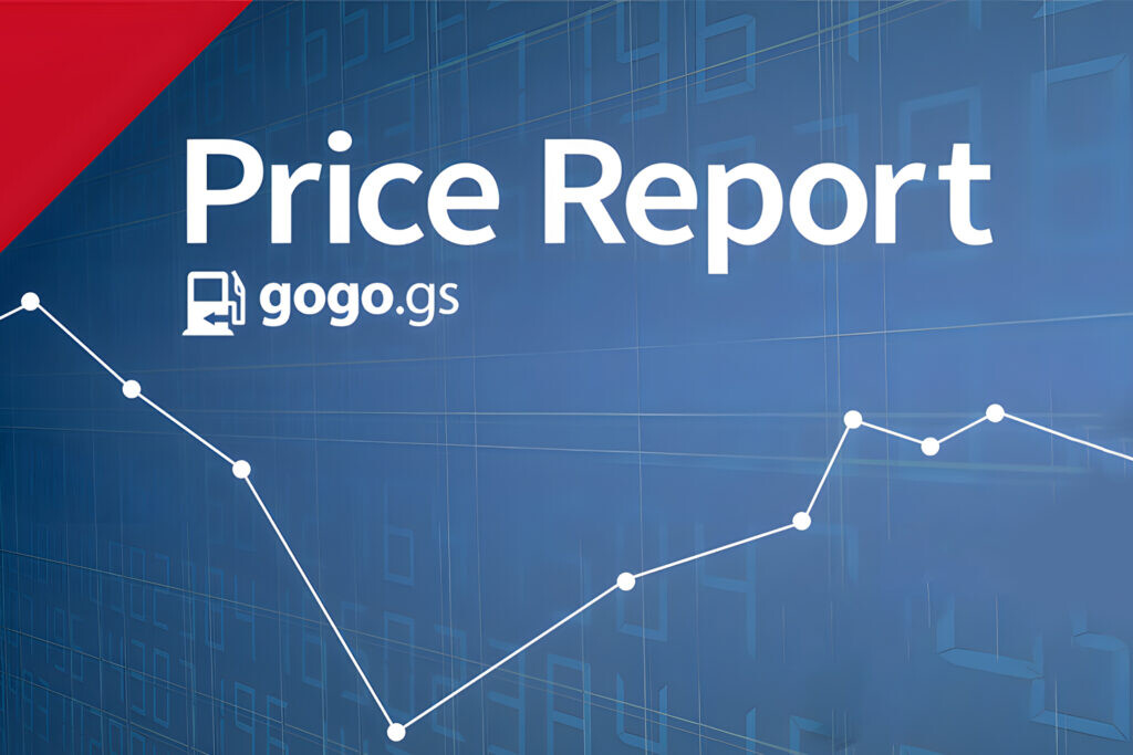 ガソリン価格は原油価格による卸値の上昇を受け2週間ぶりの値上がり！gogogs調べ