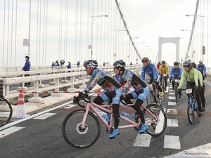 自転車で走行せよ！ レインボーブリッジ＆東京ゲートブリッジ…レインボーライド2025　12月7日