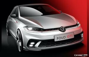 フォルクスワーゲン、新型「ポロ GTI」のデザインスケッチを公開！