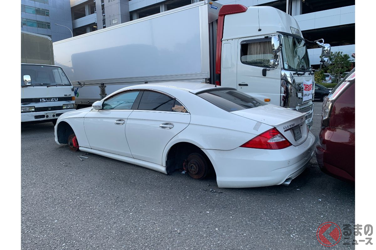 なぜ大黒ふ頭に ナンバー無し車 放置 軽から高級車まで無惨な状況も 長期間放置される理由とは くるまのニュース 自動車情報サイト 新車 中古車 Carview