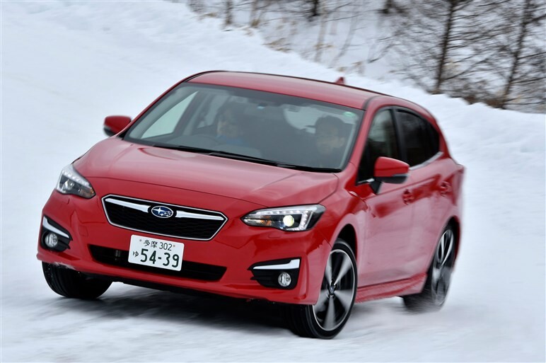 スバル雪上試乗会でインプレッサの完成度や次期WRX STIの走りをチェック
