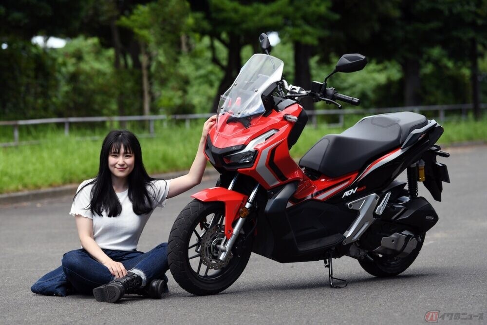 『高梨はづきのきおくきろく。』 特撮好きには堪らないスタイリングのホンダ「ADV150」に熱視線！