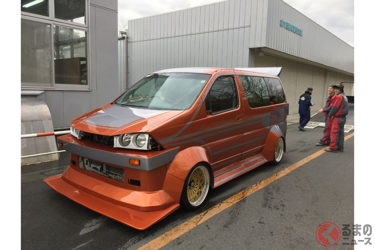 最強の高級ミニバン日産 ブギ グランド が凄い シャコタン デッパの合法レーサー仕様の正体とは くるまのニュース 自動車情報サイト 新車 中古車 Carview