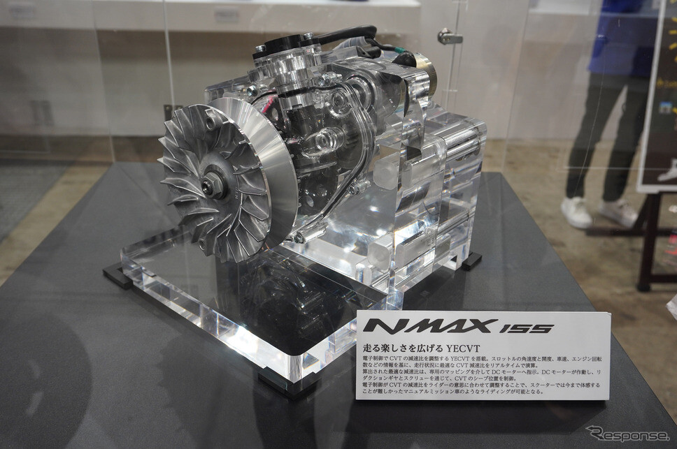 ヤマハ『NMAX155』に搭載！ 電制CVT「YECVT」実現に、NOKのオイルシール技術が貢献