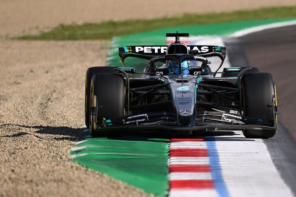 鈍亀メルセデスF1、昨年からの“ニガテ分野”は変わらず。ラッセルは暑いイモラで「死ぬほど遅かった」と痛烈批判
