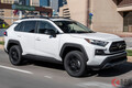 トヨタ新型「RAV4」発表！ 悪路強化「TRDオフロード」がイカす!? 新ライト採用 12月に米新仕様を価格公表へ