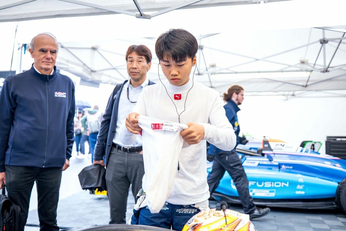 「この世界に入りたいという意志がより一層固まった」フランスF4加藤大翔、F1イギリスGP視察で未来見据える