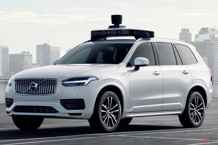 ボルボ「XC90」ベースの自動運転車を発表! Uberと共同開発した初の生産車