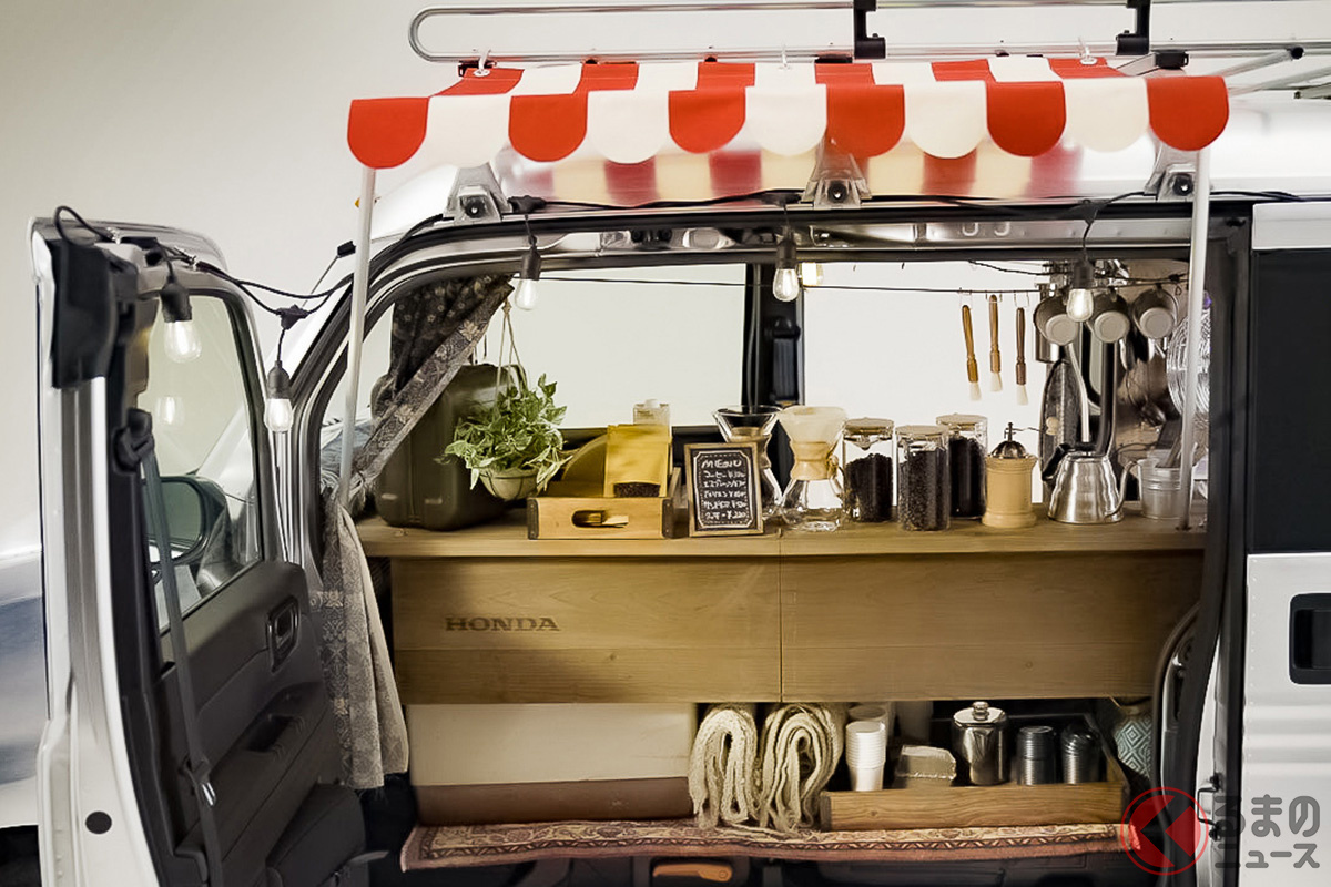 ホンダが軽バンをゴリゴリにカスタム 素性の良さを出しつつ N Van を改造した訳は くるまのニュース 自動車情報サイト 新車 中古車 Carview