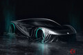 ホンダが新型「スーパーカー」初公開！“次期型NSX”なのか!? 斬新“グリーンライト”のフェイスデザイン披露！ 米でサプライズ登場