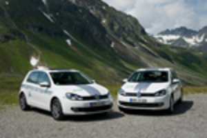 ジルブレッタ・クラシックにEV版ゴルフで参戦