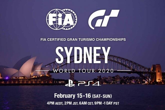 『FIAグランツーリスモ・チャンピオンシップ2020』2月15日開幕。タグ・ホイヤーによる観戦ツアー実施