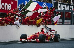 F1史上最強マシン トップ10（1）10～7位：強さを誇ったシューマッハー時代のフェラーリ
