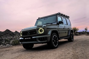【150台限定】メルセデスAMG G63にプロ仕様のルーフラゲッジとタイヤホルダー装備の限定車『オフロード・プロ・エディション』登場