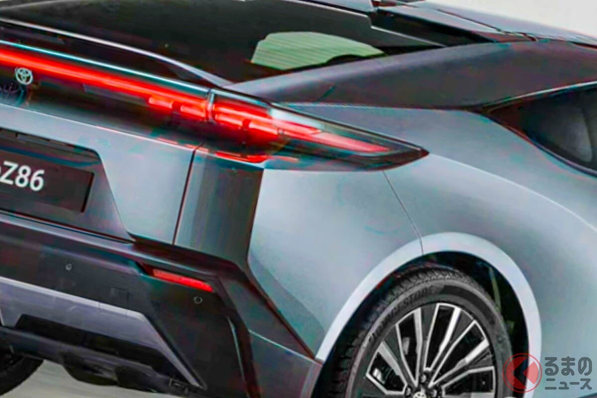 トヨタ新型「ハチロク」!? 最新サメ＆ツルツル顔採用の「美麗クーペ」！ 欧州勢対抗馬なパワフルすぎる「bZ86」予想CGがスゴイ