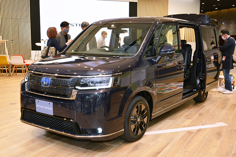 ステップワゴン　制作開始 ステップワゴン 制作開始 ステップワゴンをフルモデルチェンジし