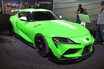 「“ワサビ”がテーマのGRスープラってなんなんだ」トヨタ純正アクセサリーチーム入魂の作！【SEMA SHOW2019】