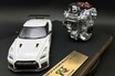 R35GT-R NISMOの車体とエンジンを精巧に再現したスケールモデルが誕生！