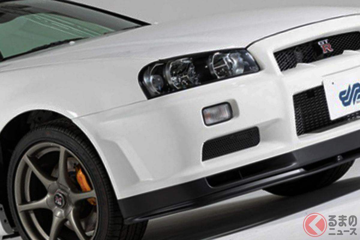 R34が5000万円以上でゲットチャンス 新車未登録の スカイラインgt R がオークションに出品へ くるまのニュース 自動車情報サイト 新車 中古車 Carview