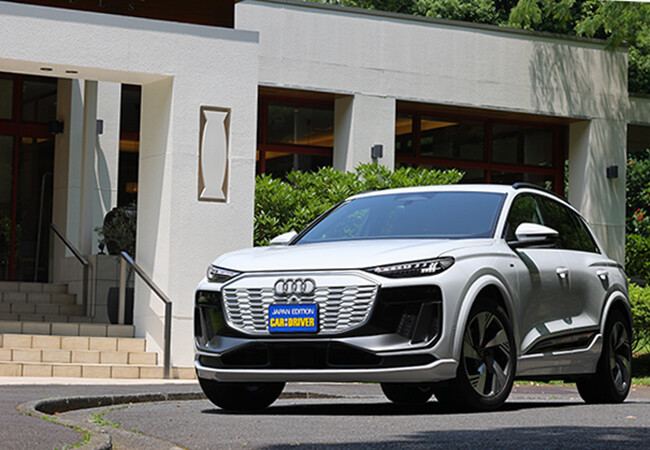 【最新モデル試乗】先進を感じるスタイリングと走り。アウディQ6 e-tronは、すべてが新鮮なBEVである！
