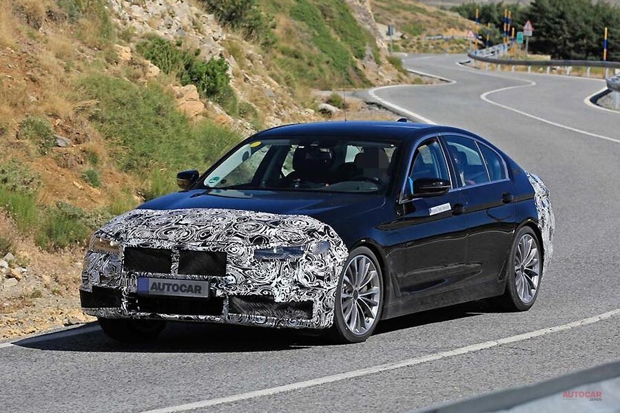 改良型BMW 5シリーズ、プロトタイプがテスト開始　2020年にマイナーチェンジへ