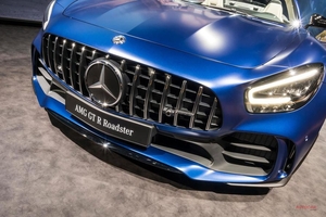 実車　メルセデス-AMG GT Rロードスター　最高速度317km/h　ジュネーブショー