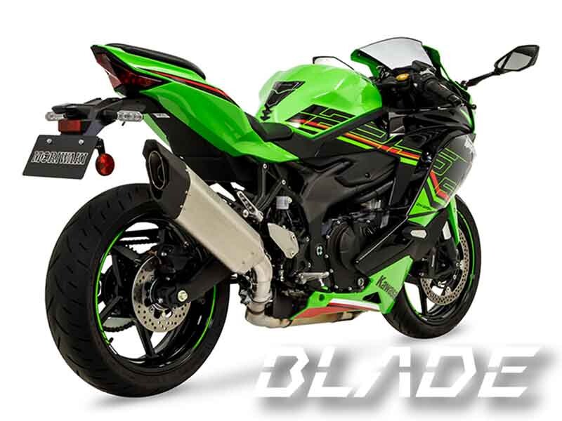 モリワキから Ninja ZX-25R（23-）用マフラー「Slip-On Exhaust