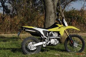 写真で見る【スズキDR-Z4S試乗】国産唯一の400ccオンオフモデル、試乗後の各部チェック！