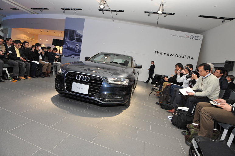 Audi A4 マイナーチェンジ！日本販売を開始