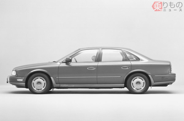 日産「インフィニティQ45」（初代）　いまに続く高級車ブランドの「最初の顔」とは？