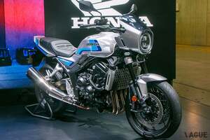 目玉は発売直後のネイキッド「CB1000F」と“新基準原付”！ ユニークな電動コンセプトバイクやe-MTBもそろったホンダ2輪車の“明るい未来”とは
