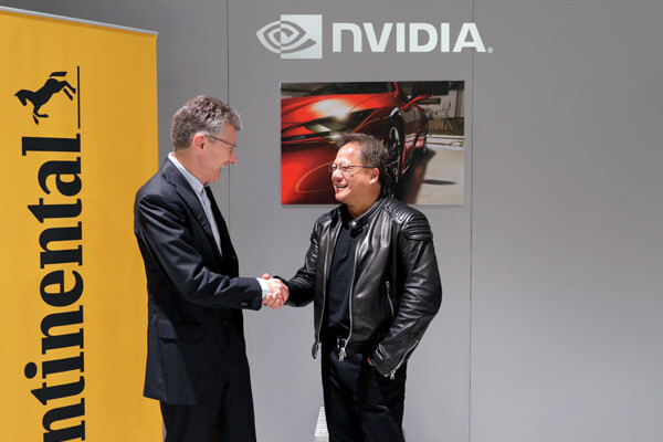 コンチネンタル NVIDIA社と提携 自動運転向けAIの世界生産を目指す
