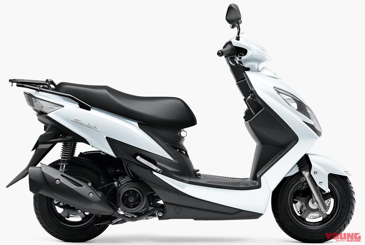 スズキ21新車バイクラインナップ 51 125cc原付二種スクーター アドレス125 110 Etc Webヤングマシン 自動車情報サイト 新車 中古車 Carview