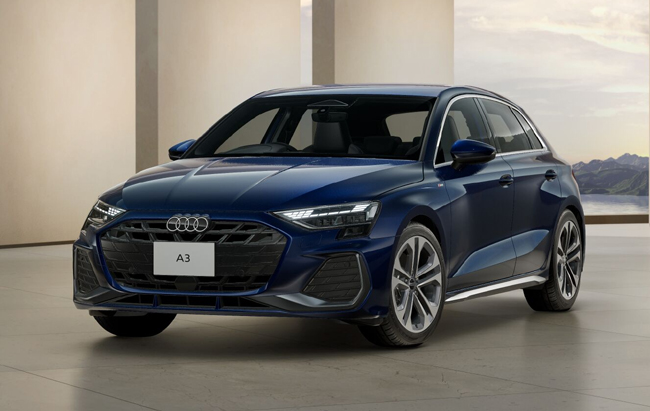 アウディA3シリーズにアップデートしたクワトロモデルを追加設定