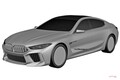 BMW M8グランクーペ　その姿は？　新型4ドア、意匠登録の画像がリーク