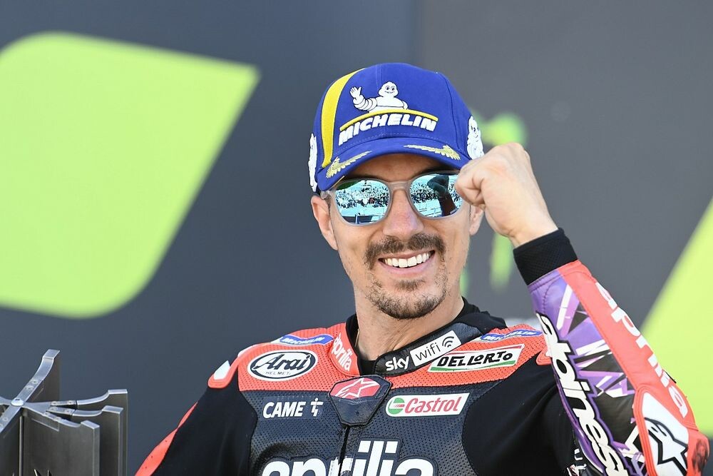 【MotoGP】「アプリリア移籍を疑ったことはない」ビニャーレス、2度目の表彰台獲得で自信深める