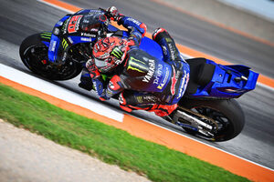 燃料漏れのトラブルに遭うもトップ10のクアルタラロ「フロントの感触を掴めず苦戦」／第22戦バレンシアGP