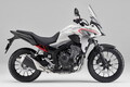 2輪でも流行中のクロスオーバーモデルバイク！　Honda「400X」がカラーリングを変更して今月末発売
