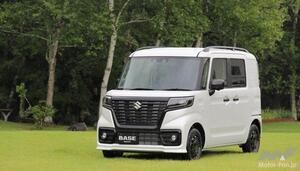 アウトドア系 軽商用バン「スペーシアBASE」が新発売！ 荷室を自在にアレンジできる。