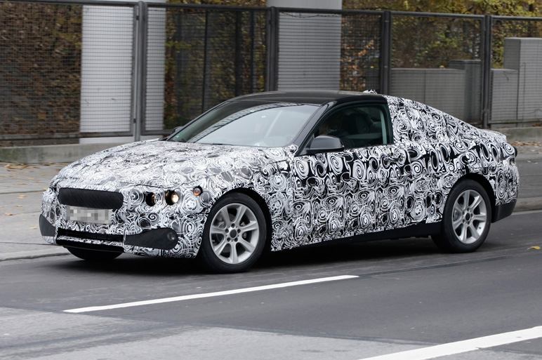 BMW4シリーズ開発中　クーペ＆カブリオレ？