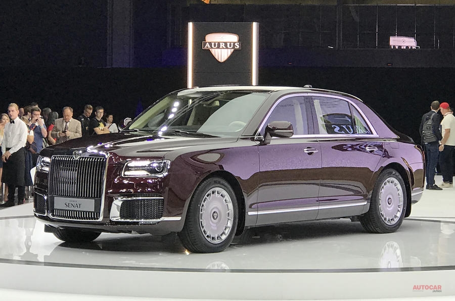 ロールスに似すぎ プーチン大統領用リムジン 露アウルス社が制作 Autocar Japan 自動車情報サイト 新車 中古車 Carview