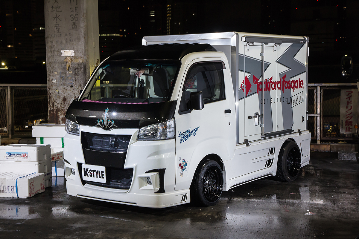 シャコタン農家 に フルエアロ魚屋 衝撃の働くカスタム軽トラ３台 Auto Messe Web 自動車情報サイト 新車 中古車 Carview