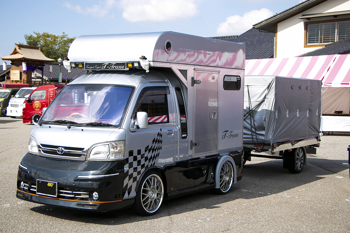 シャコタン農家 に フルエアロ魚屋 衝撃の働くカスタム軽トラ３台 Auto Messe Web 自動車情報サイト 新車 中古車 Carview