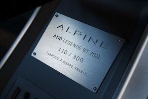 アルピーヌ　世界300台の限定モデル「アルピーヌA110リネージGT2021」を6月に正式発表