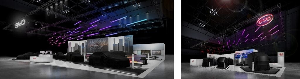 ワールドプレミア続々！BYDが最新モデル一挙展示 ジャパンモビリティショー2025