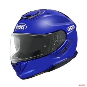 「ヤマハ純正ブルー＆YAMAHAロゴ」のSHOEI製フルフェイス3種を同時発表！【ワイズギア】