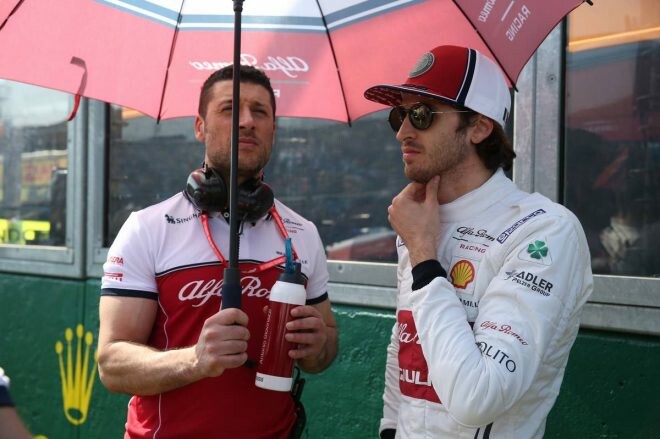ジョビナッツィ「1周目にダメージを負って難しい状況だった」：アルファロメオ F1オーストラリアGP日曜